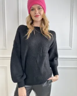 PERLA – pull dénudé sur un côté