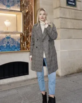 ZORO – manteau à carreaux oversize